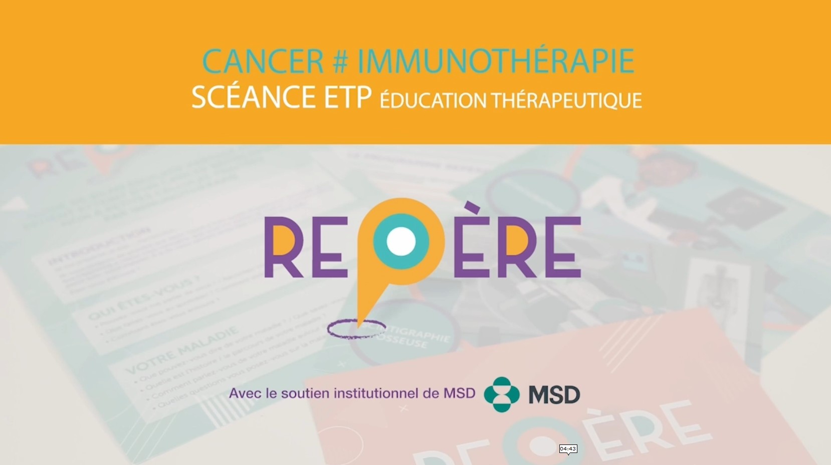 Présentation du programme d’Education Thérapeutique du Patient « REPÈRE »