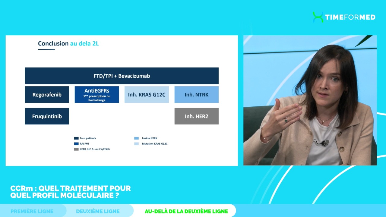 CCRm: Quel traitement pour quel profil moléculaire ?